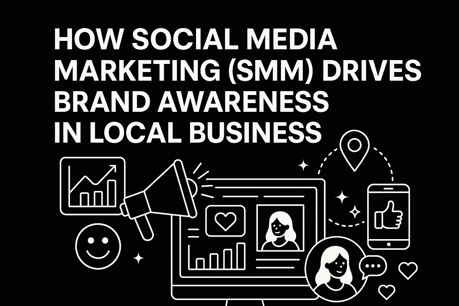 how social media marketing drives brand awareness in local businesses and markets
