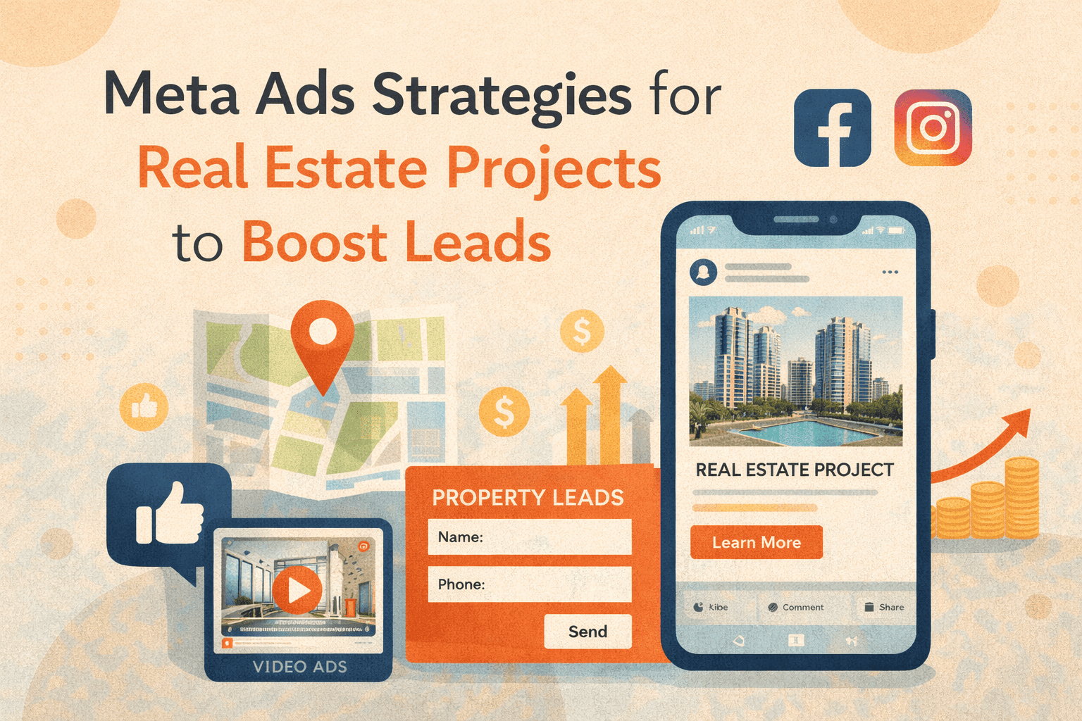 Meta Ads strategies for real estate projects to boost leads