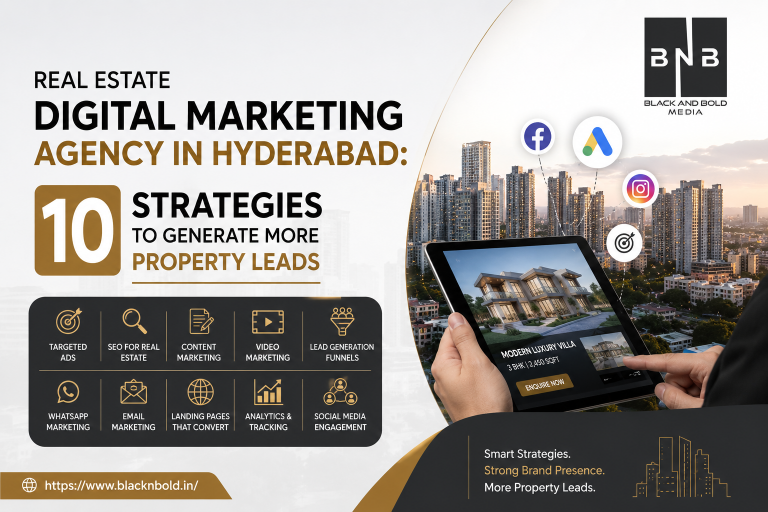 Real Estate Digital Marketing Agency in Hyderabad 10 Strategies to Generate More Property Leads